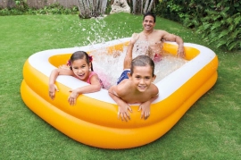 Mandarin Inflatable Family Pool 229 x 147 x 46cm