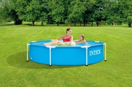 Υπέργεια πισίνα με μεταλλικά πόδια 2,44m x 51cm